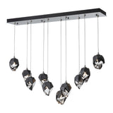 Chrysalis 10-Light Crystal Linear Suspension Small, by Hubbardton Forge