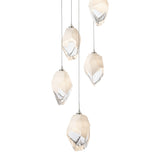 Chrysalis 5-Light Crystal Pendant Large, by Hubbardton Forge