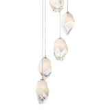 Chrysalis 5-Light Crystal Pendant Large, by Hubbardton Forge