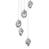 Chrysalis 5-Light Crystal Pendant Small, by Hubbardton Forge