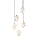 Chrysalis 5-Light Crystal Pendant Small, by Hubbardton Forge