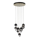 Chrysalis 9-Light Crystal Chandelier Small, by Hubbardton Forge
