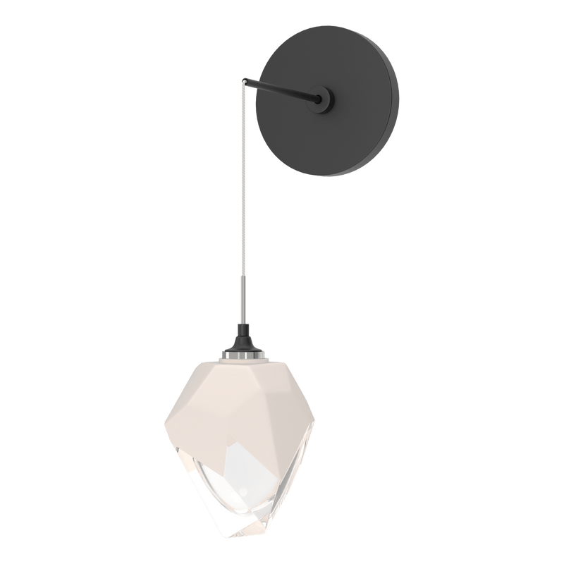 Chrysalis Wall Sconce Small Black WP By Hubbardton Forge