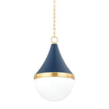 Ciara Pendant - Aged Brass