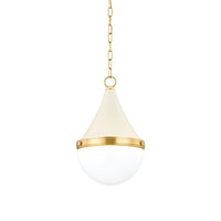 Ciara Pendant - Aged Brass