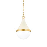 Ciara Pendant - Aged Brass