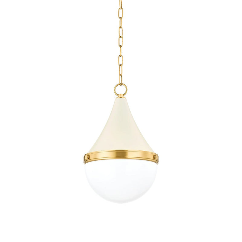 Ciara Pendant - Aged Brass