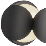 Ciel Wall Sconce Black Opal Glass By Kuzco - Detailed View