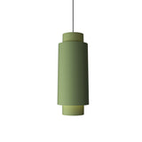 Cilindrica Pendant By Accord Lighting, Finish: Olive Green