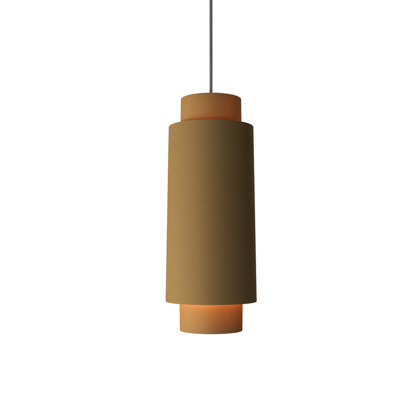 Cilindrica Pendant By Accord Lighting, Finish: Pale Gold