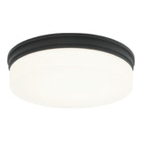 Circian Flush Mount 12 Inch Matte Black