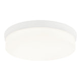 Circian Flush Mount 15 Inch Matte White