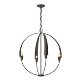 Cirque Chandelier Large in Bronze by Hubbardton Forge