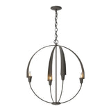 Cirque Chandelier Large in Dark Smoke by Hubbardton Forge
