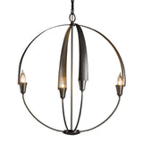 Cirque Chandelier - Large Dark Smoke-Hubbardton Forge