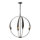 Cirque Chandelier Large in Oil Rubbed Bronze by Hubbardton Forge