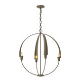 Cirque Chandelier Large in Soft Gold by Hubbardton Forge