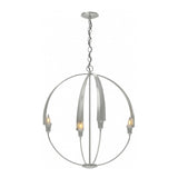 Cirque Chandelier Large in Sterling by Hubbardton Forge