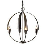 Cirque Chandelier - Small Dark Smoke-Hubbardton Forge