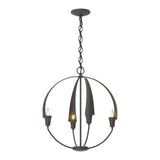 Cirque Chandelier - Small Natural Iron-Hubbardton Forge