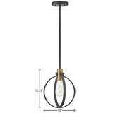 Cirque Small Single Light Pendant