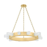 Citrine Chandelier - 12-Light - 36 Inch by Corbett