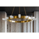 Citrine Chandelier by Corbett