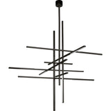 Cityscape Chandelier — Grande, Bronze