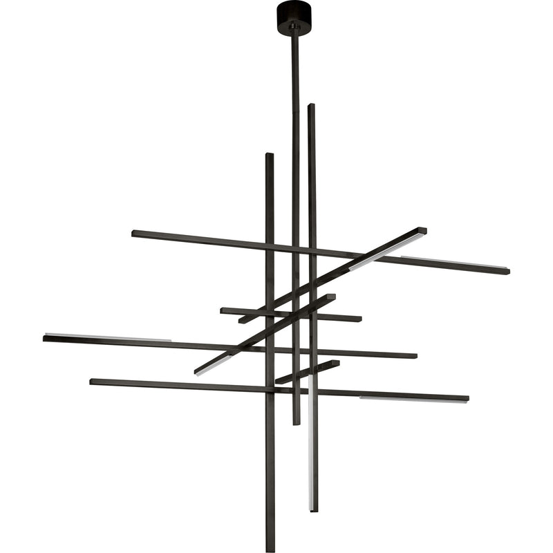 Cityscape Chandelier — Grande, Bronze