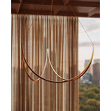Claddon Chandelier by Sonneman - lifestyle