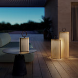 Clara Outdoor Portable Lamp By Contradi - Lifestyle View1