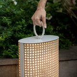 Clara Outdoor Portable Lamp By Contradi - Lifestyle View3