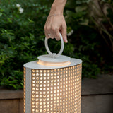 Clara Outdoor Portable Lamp By Contradi - Lifestyle View4