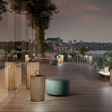 Clara Outdoor Portable Lamp By Contradi - Lifestyle View7