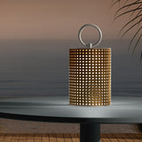 Clara Small Outdoor Portable Lamp By Contradi - Lifestyle View5