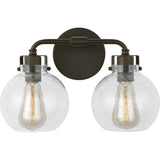 Clara Vanity Light — 14 3/4", Oil Rubbed Bronze