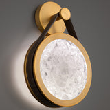 Clare Wall Sconce Warm Brown Aged Brass By Modern Forms