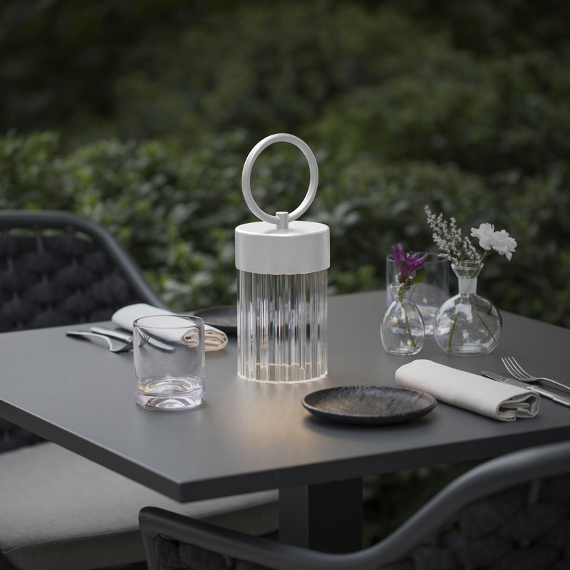 Claretta Portable Table Lamp By Contradi - Lifestyle View10