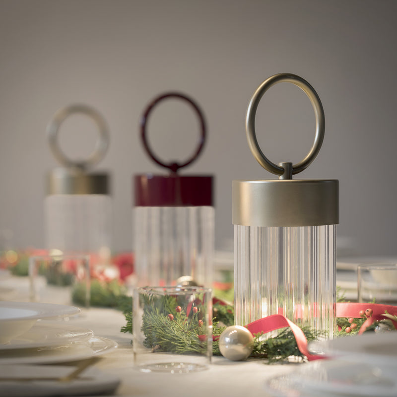 Claretta Portable Table Lamp By Contradi - Lifestyle View11