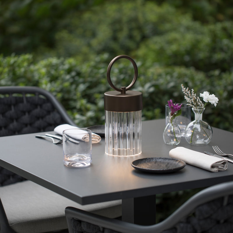 Claretta Portable Table Lamp By Contradi - Lifestyle View12