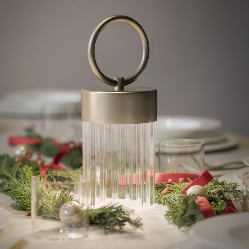 Claretta Portable Table Lamp By Contradi - Lifestyle View15