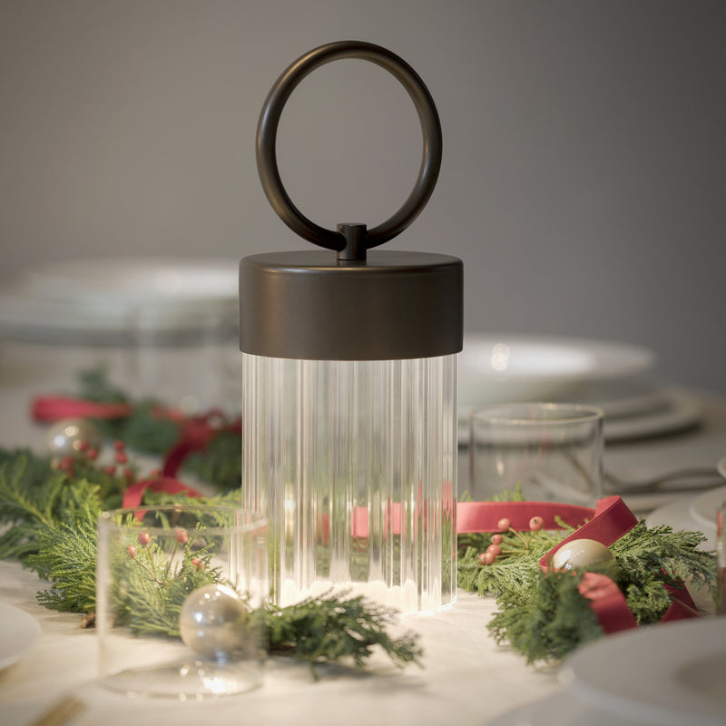 Claretta Portable Table Lamp By Contradi - Lifestyle View19