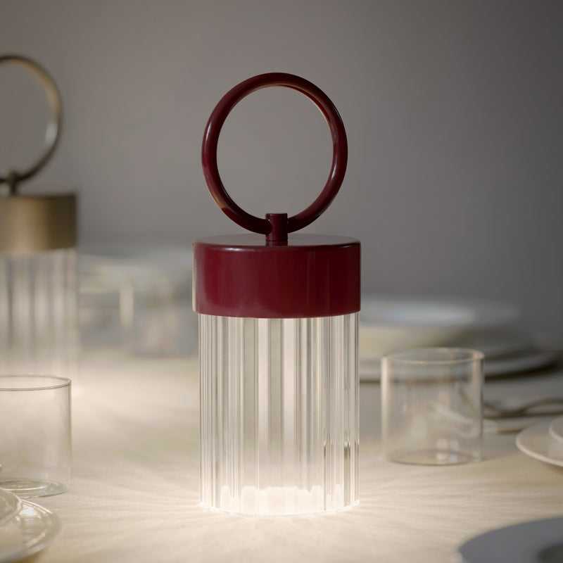 Claretta Portable Table Lamp By Contradi - Lifestyle View22