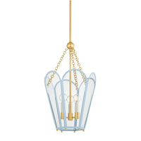 Clarisse Lantern - Aged Brass