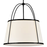 Clarke Drum Pendant 25.25 Inch Black By Hinkley - Detailed View