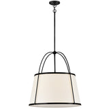 Clarke Drum Pendant 25.25 Inch Black By Hinkley - With Light
