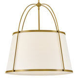 Clarke Drum Pendant 25.25 Inch Lacquered Dark Brass By Hinkley - Detailed View