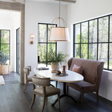 Clarke Drum Pendant 25.25 Inch Lacquered Dark Brass By Hinkley - Lifestyle View