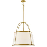 Clarke Drum Pendant 25.25 Inch Lacquered Dark Brass By Hinkley - With Light