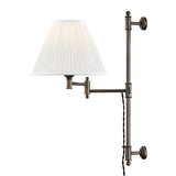 Classic No.1 Plug-in Sconce - Distressed Bronze by Hudson Valley